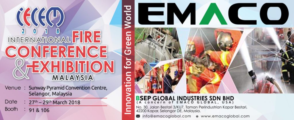EMACO GLOBAL at IFCEM 2018 from 27 – 29 March 2018 — Emaco company event photograph