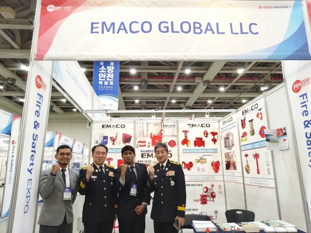 Korea Expo 2023 — Emaco company event photograph