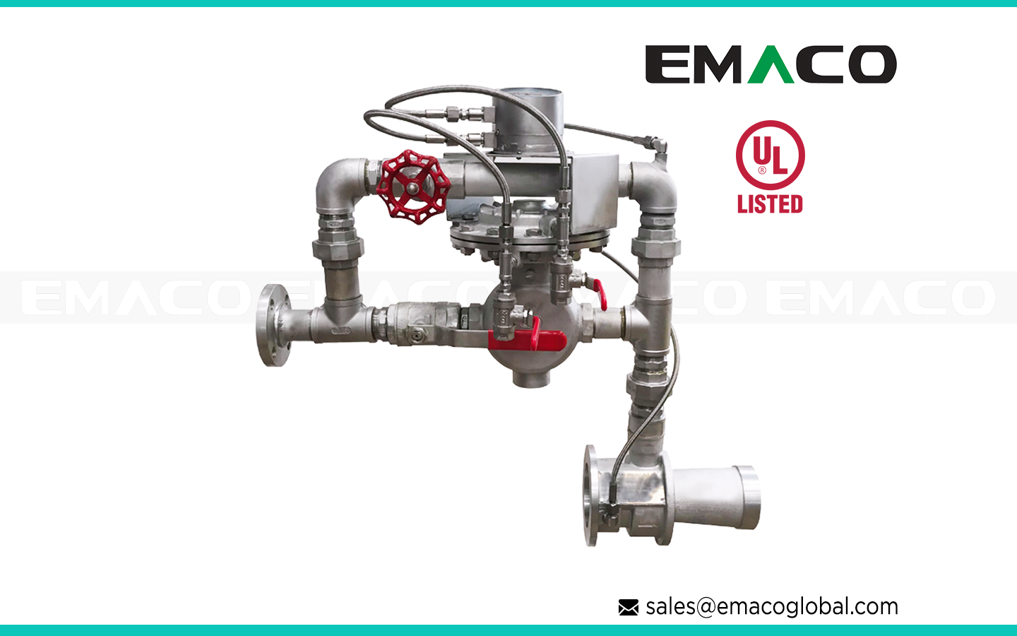 EMACO In-Line Balanced Pressure Proportioner — official product image