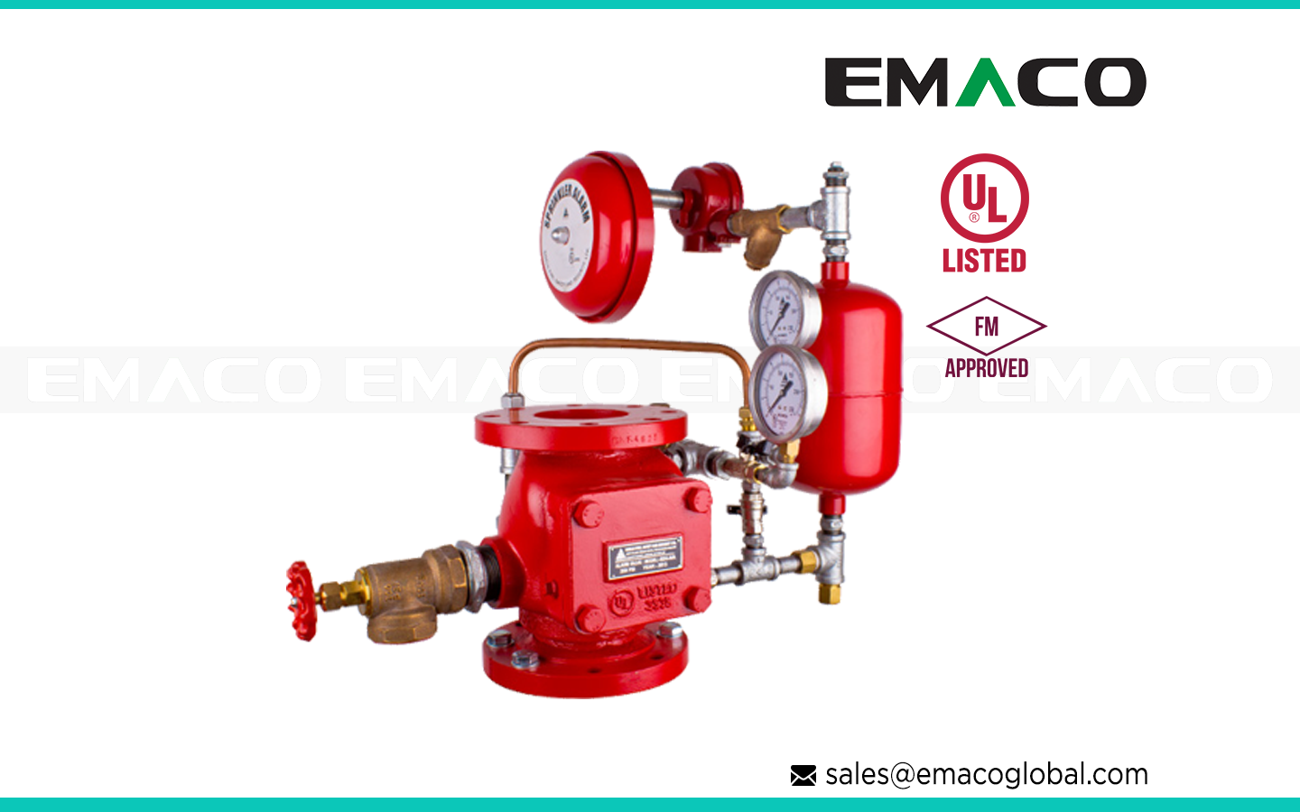 Emaco alarm check valve product