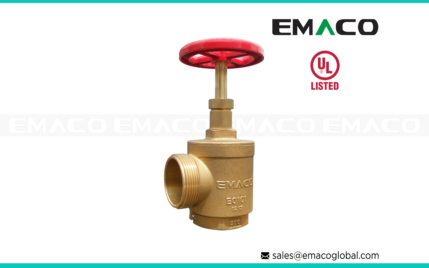 Emaco angle hose valve product
