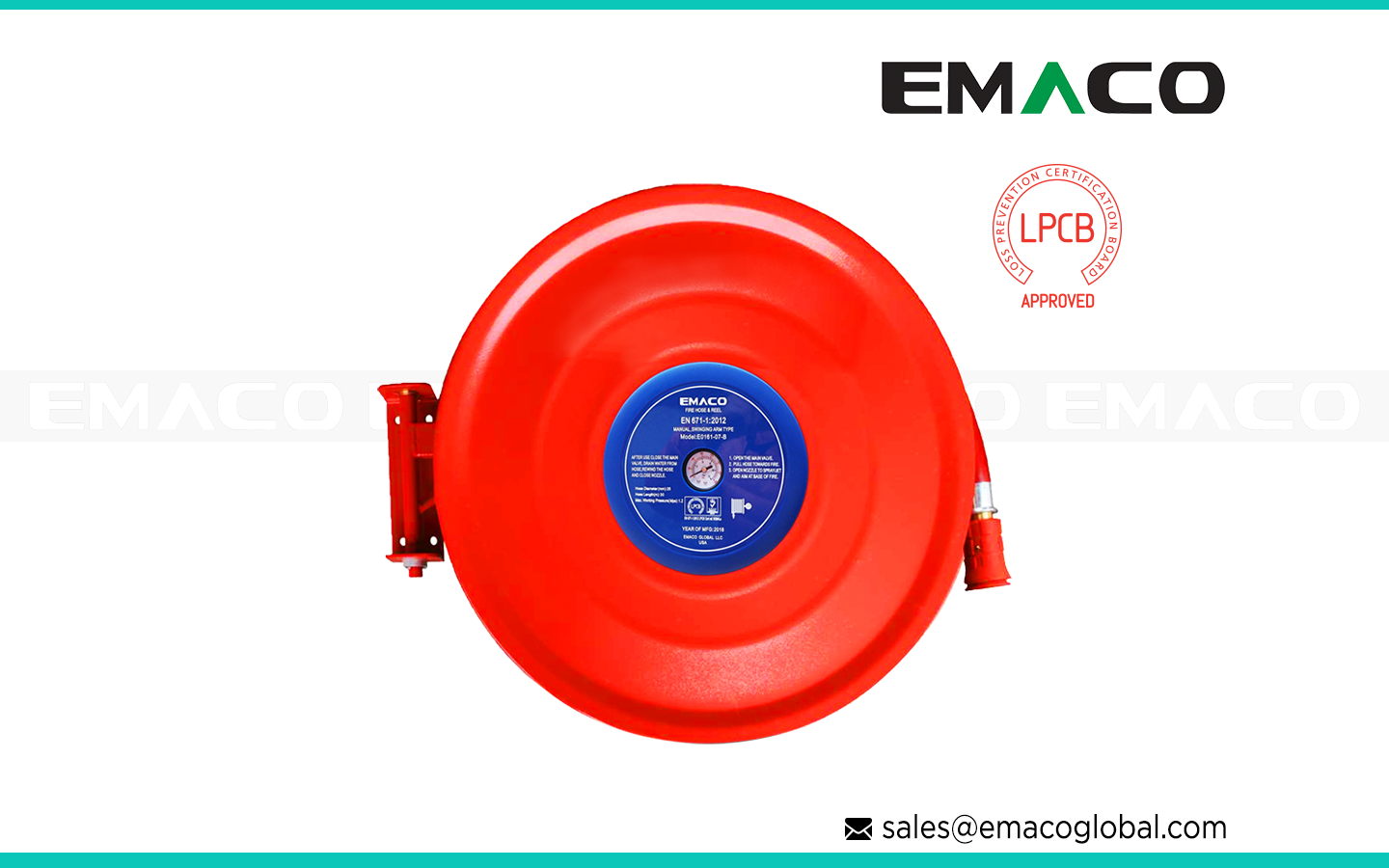 Emaco fire hose reel product